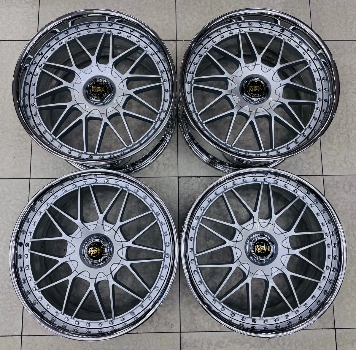 20” Rezax 2Pce Split Forged  Wheels 1