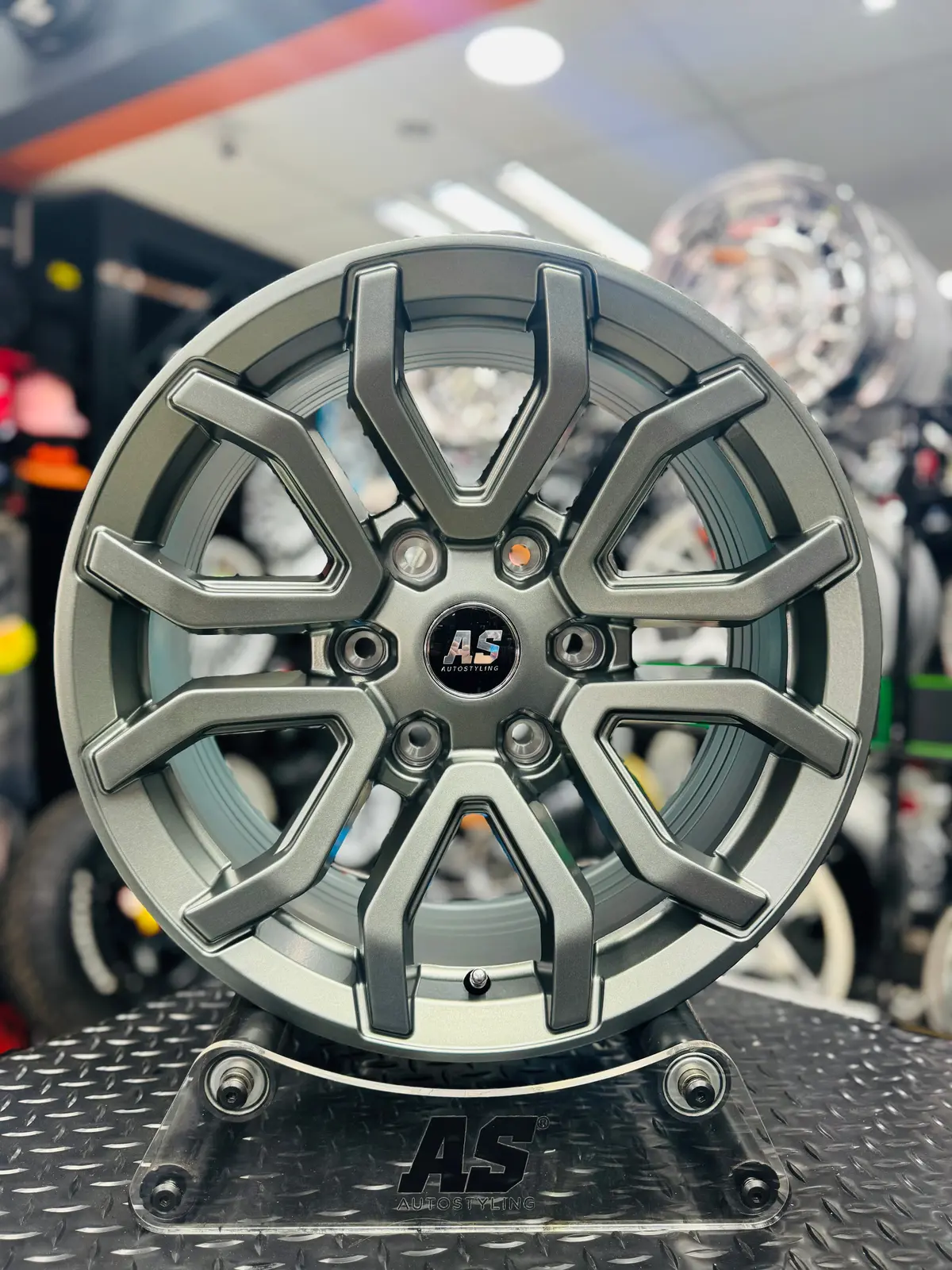 17 ” As Raptor 6X139 4X4 Bakkie Wheels Satin Grey 1