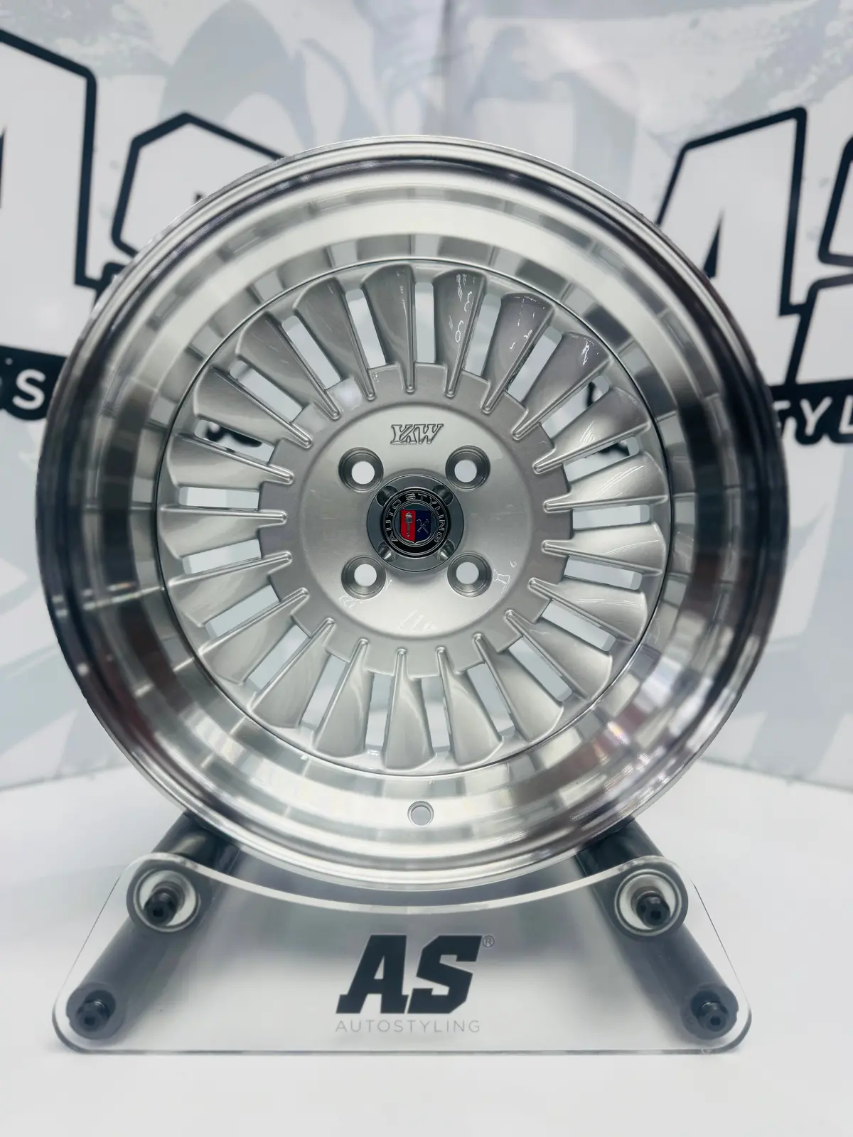 15” As-Piri 4/100 Silver Wheels 1
