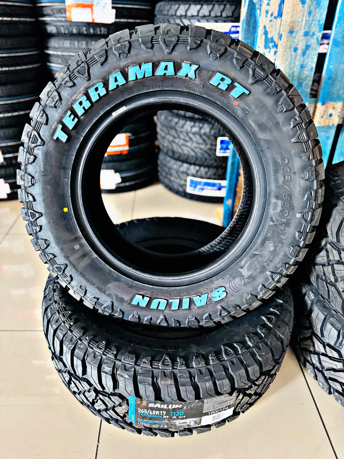 265/65/17 Sailun R/T Tyre White Letters 1