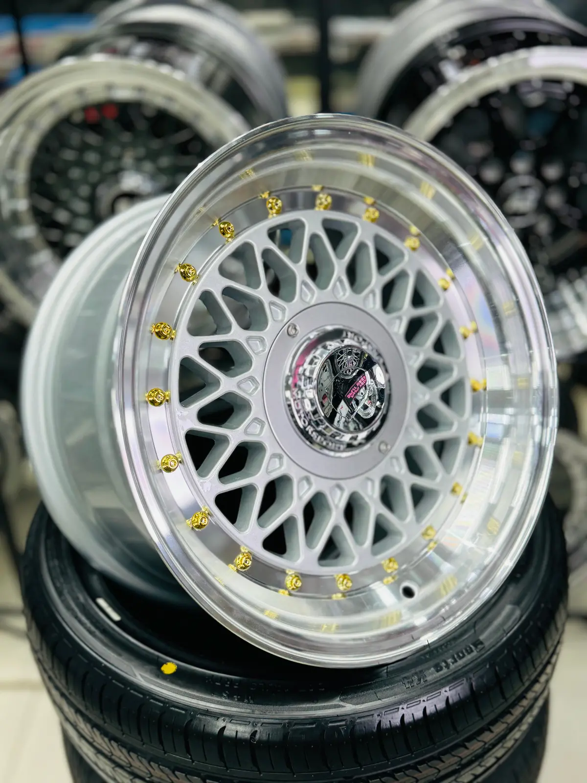 15” As Motorsport P Mesh 4/100 4/114 & 5/100  Pcd Arriving December 1