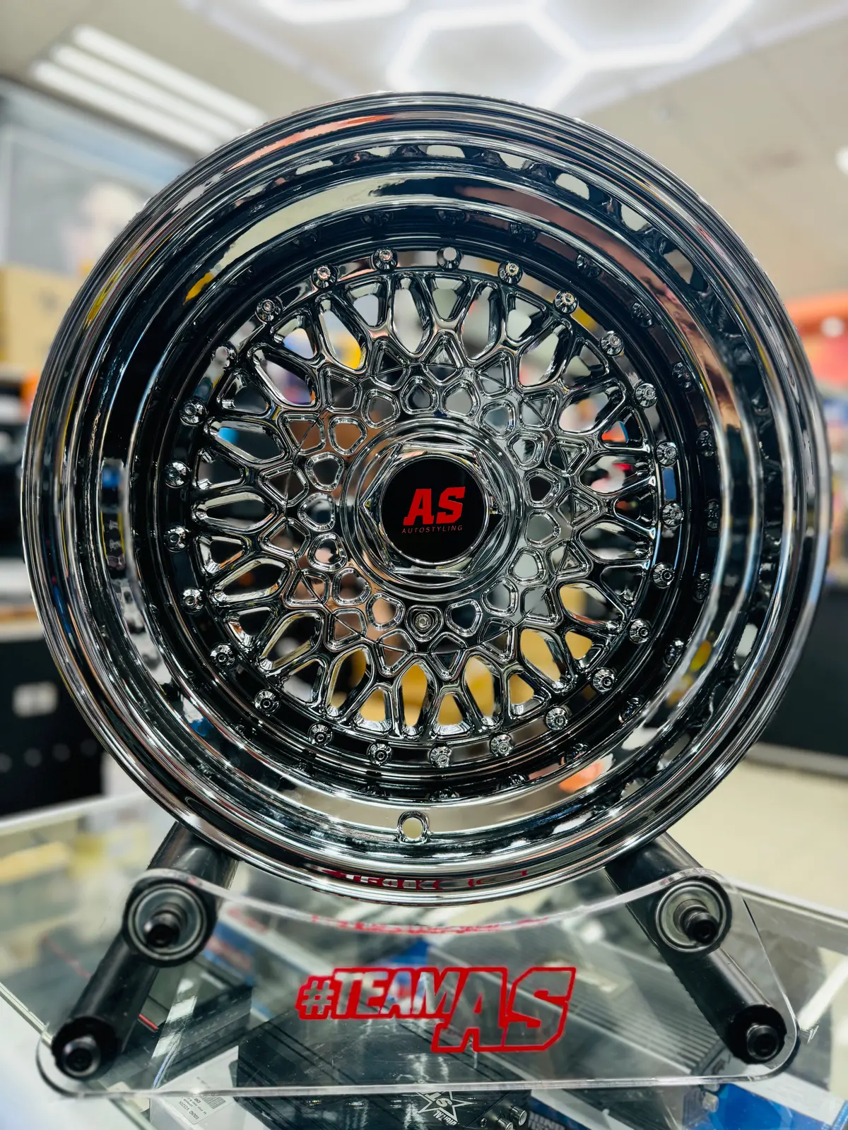 15 As-Mesh Chrome 9/100 Narrow Wides 1