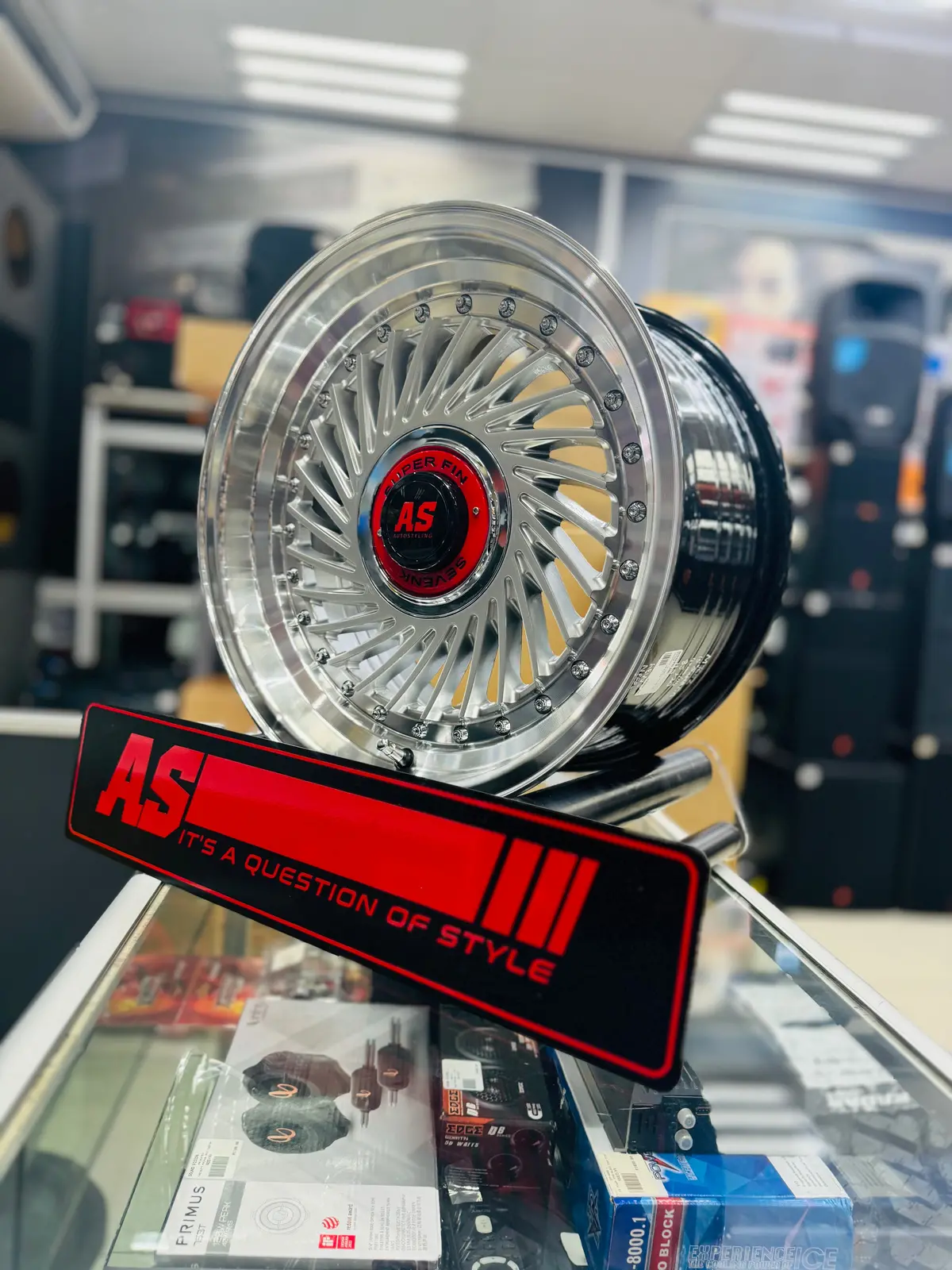 15” As- Superfin Hyper Silver 4/100 4/114 Wheels 1