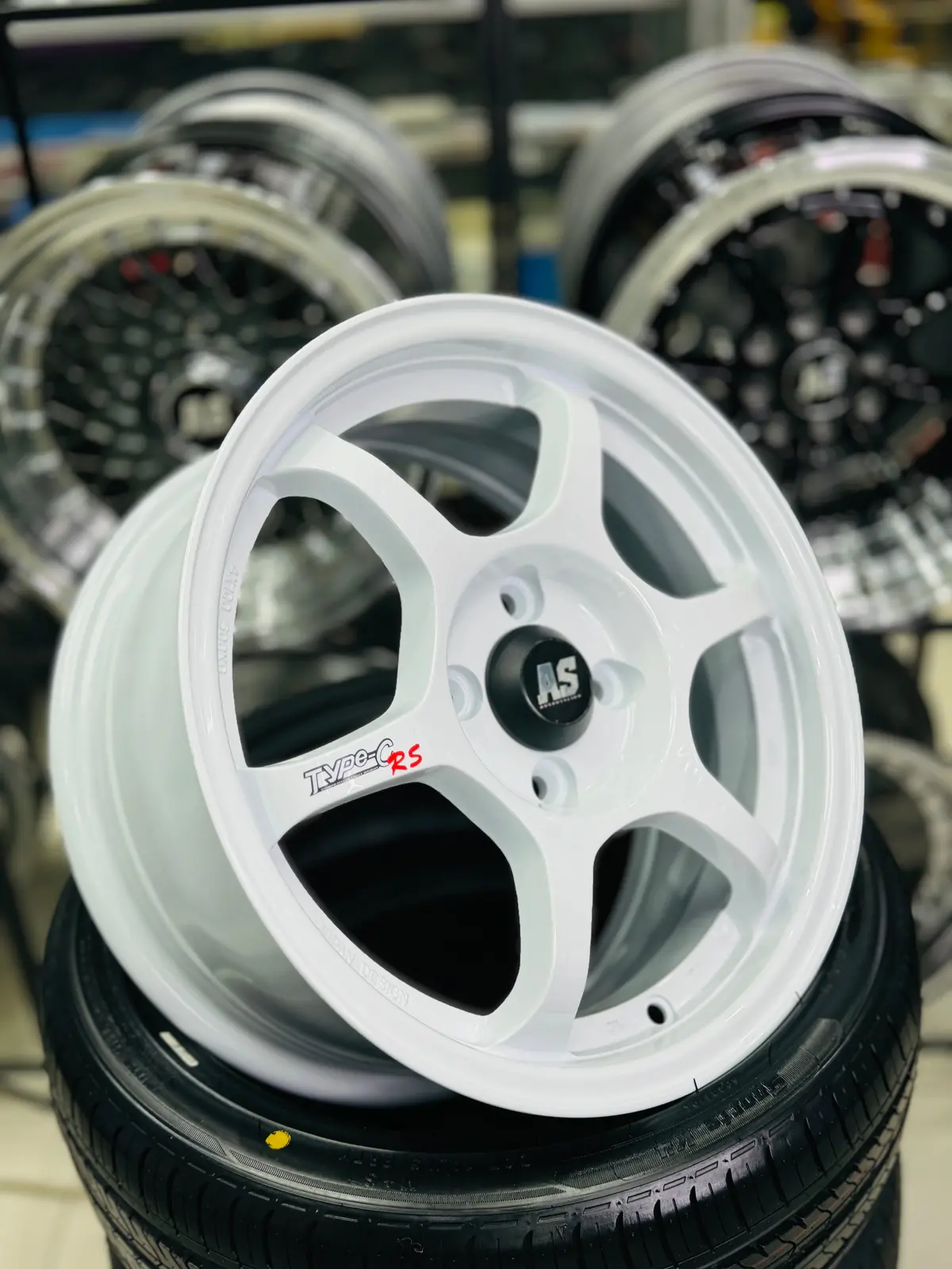 15” As- Ssr  6.5J 4/100 Wheels 1
