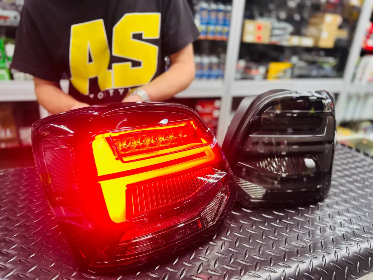Vland Vw Polo 6 Led Tail Light Full Black Smoked Edition 2