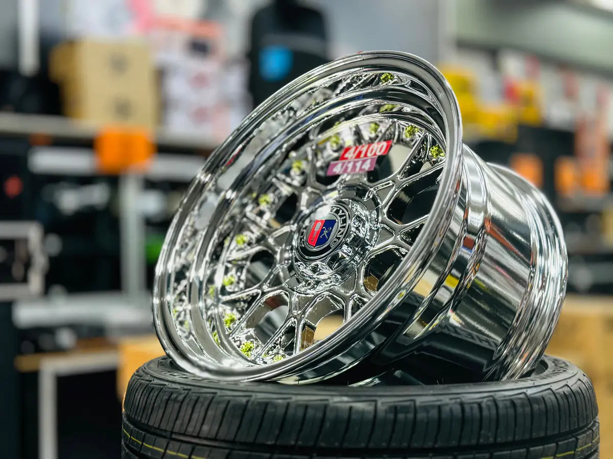 15'' As- Rc2 Chrome 4/100 4/114 1