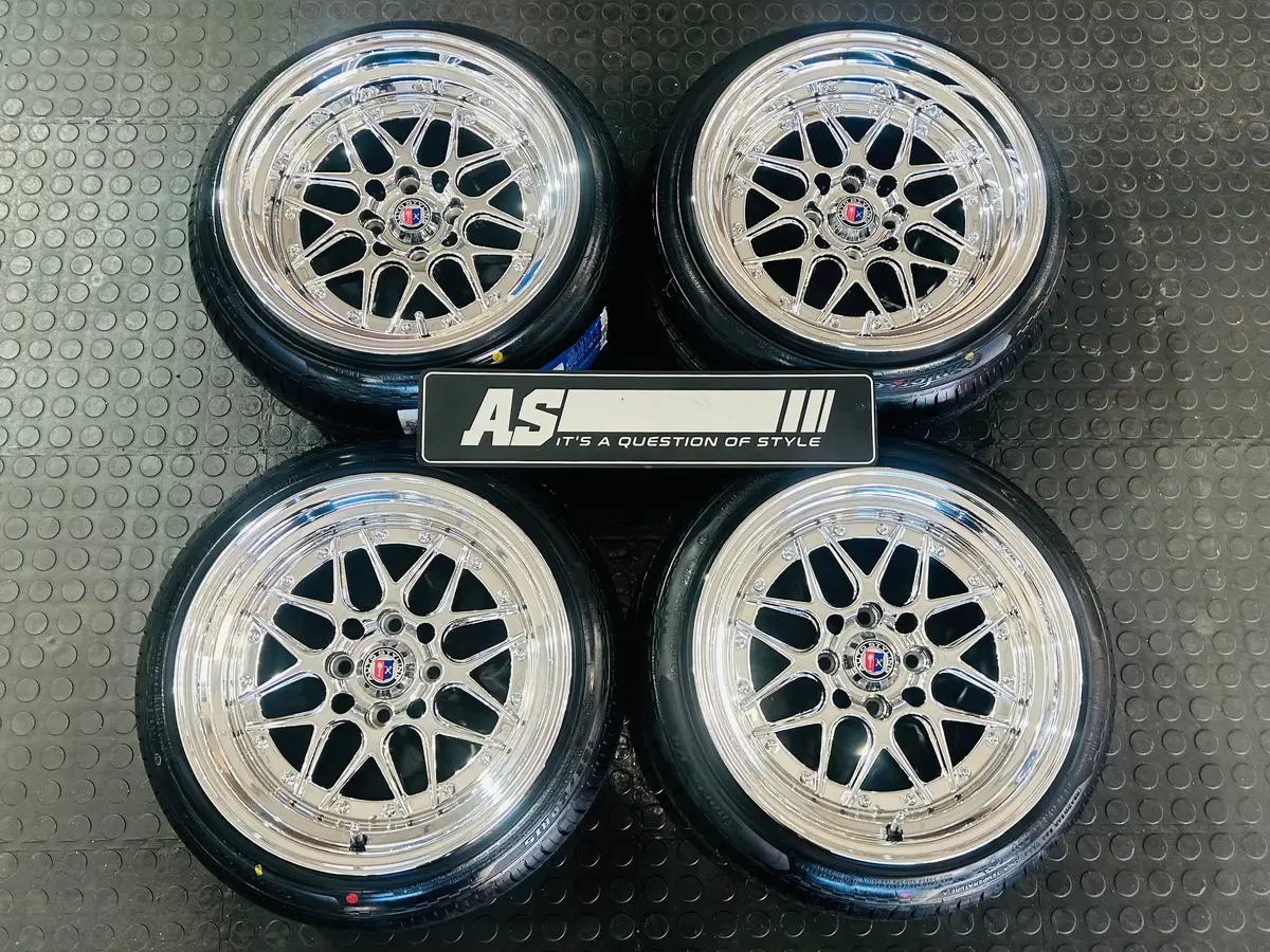 Rim & Tyre Combo Deal 15” 5039Chrome 4X100 & 4X114 + 165/50/15 Comforser Tyres - Brand New 2