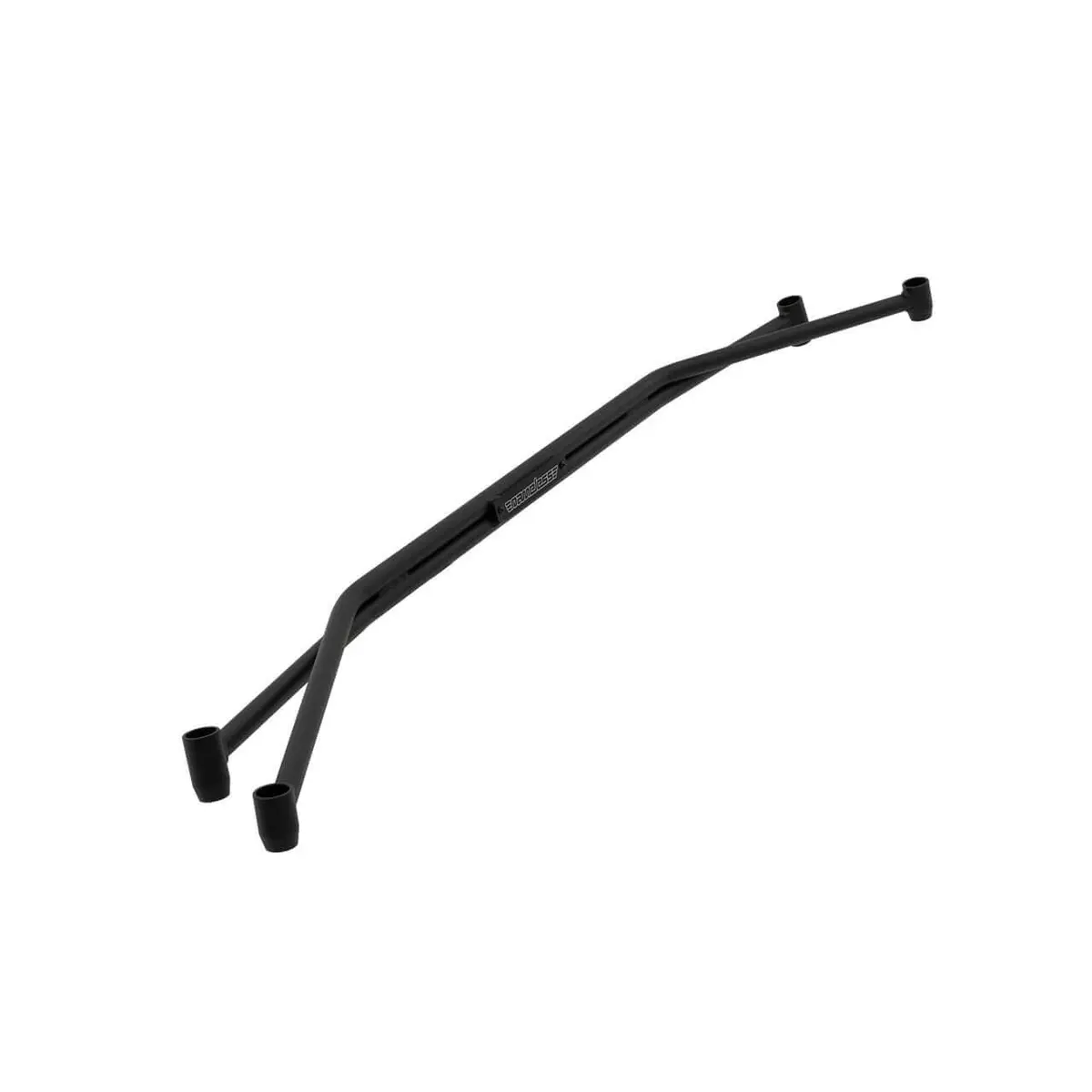 Front Strut Tower Brace - 2008-2014 Subaru Wrx/Sti - Wrinkle Black 1