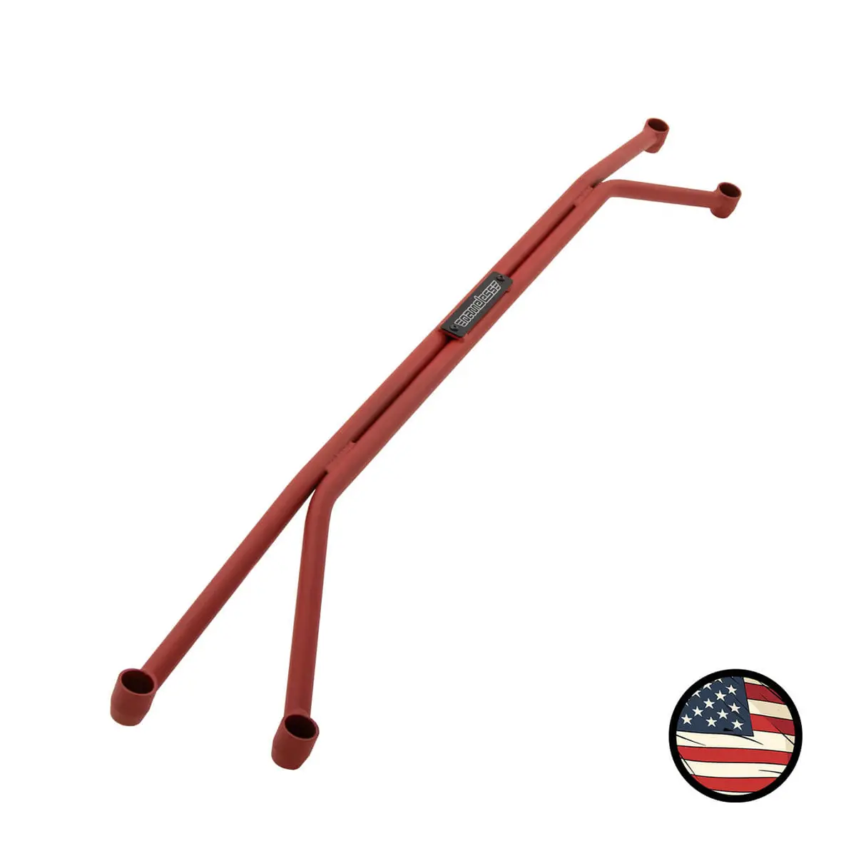 Front Strut Tower Brace - Frs / Brz / Gt86 / Gr86 - Wrinkle Red 1