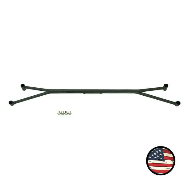 Front Strut Tower Brace - 2010-2014 Outback - Wrinkle Black 1