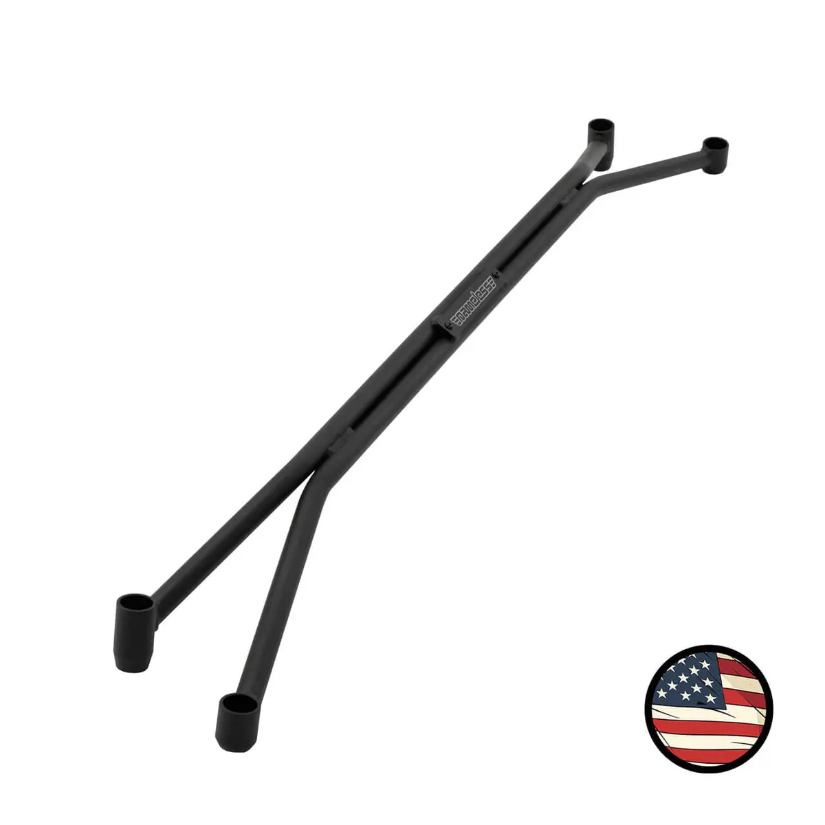 Front Strut Tower Brace - 2003-2008 Forester - Wrinkle Black 1