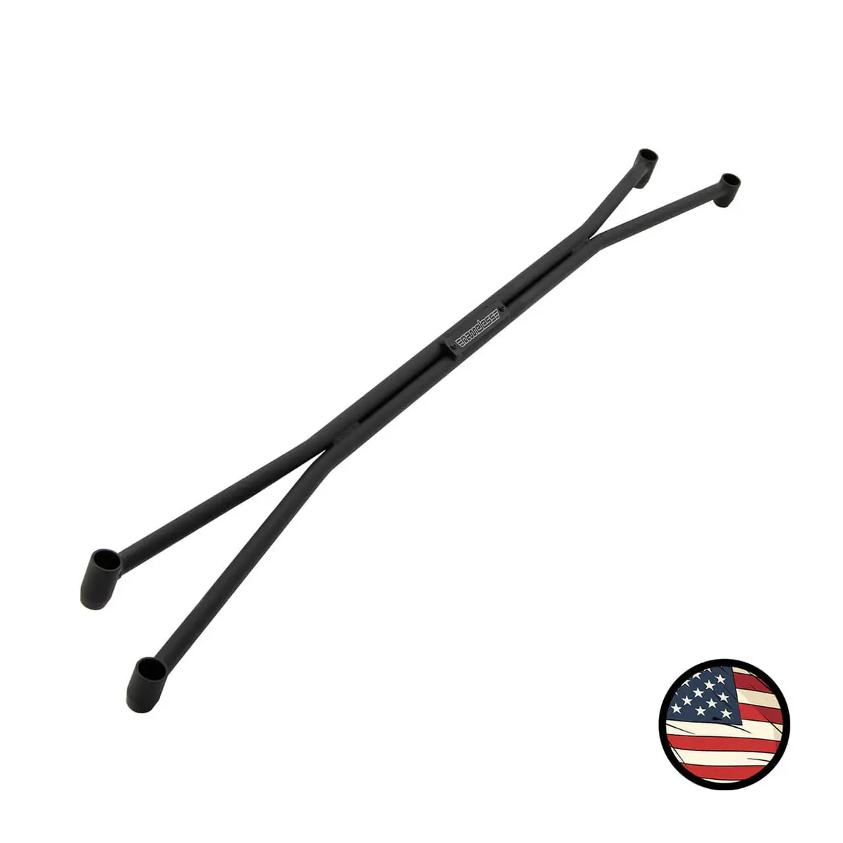 Front Strut Tower Brace - 2018+ Subaru Ascent - Wrinkle Black 1