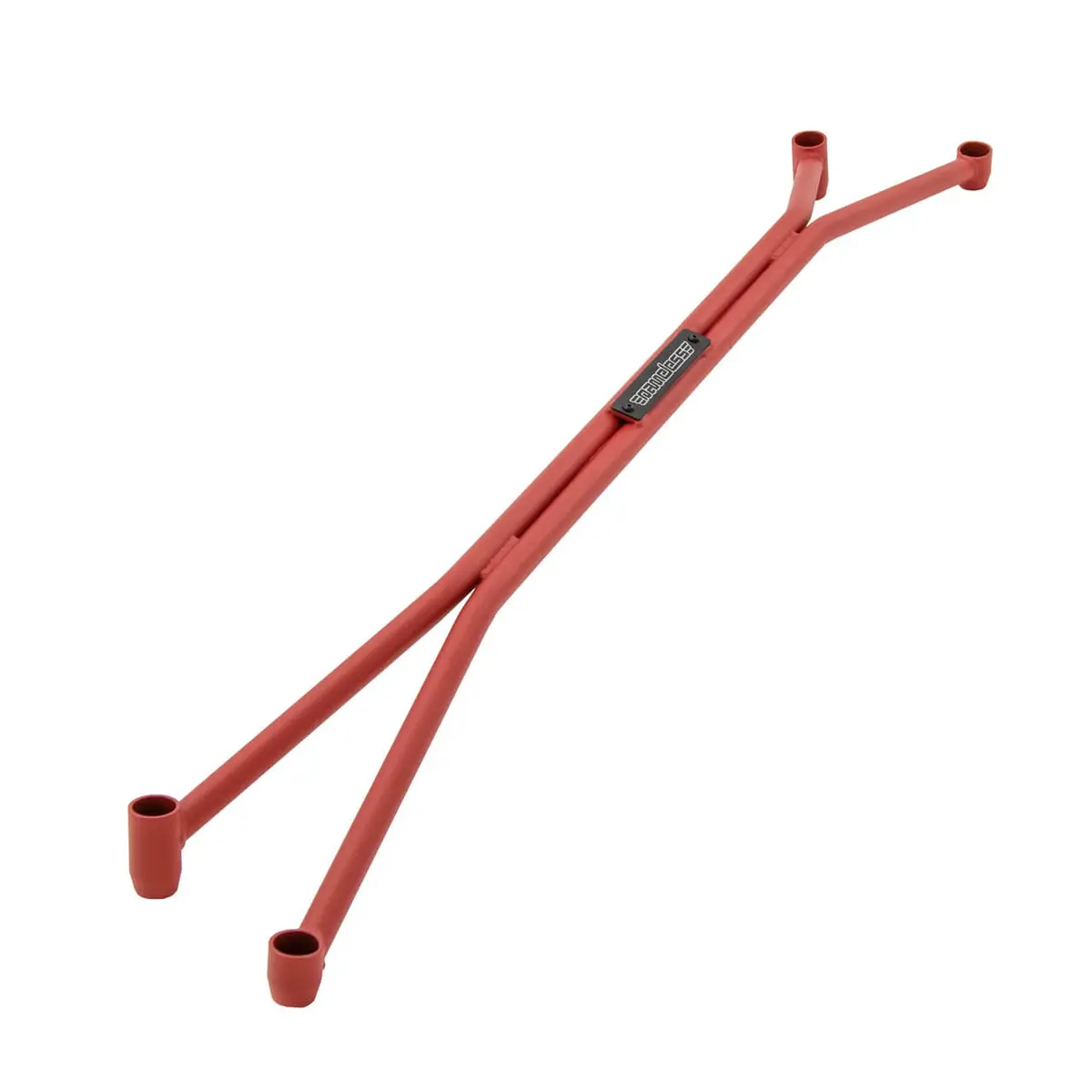 Rear Strut Tower Brace - 2018-2023 Subaru Crosstrek - Wrinkle Red 1