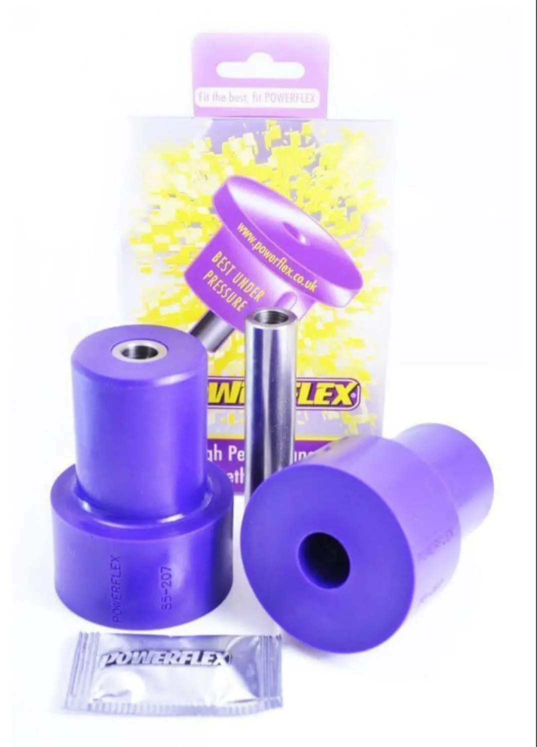 Powerflex Rear Beam Mounting Bush Pfr85-207 For Vw Golf Mk2 & Mk3 2Wd 1