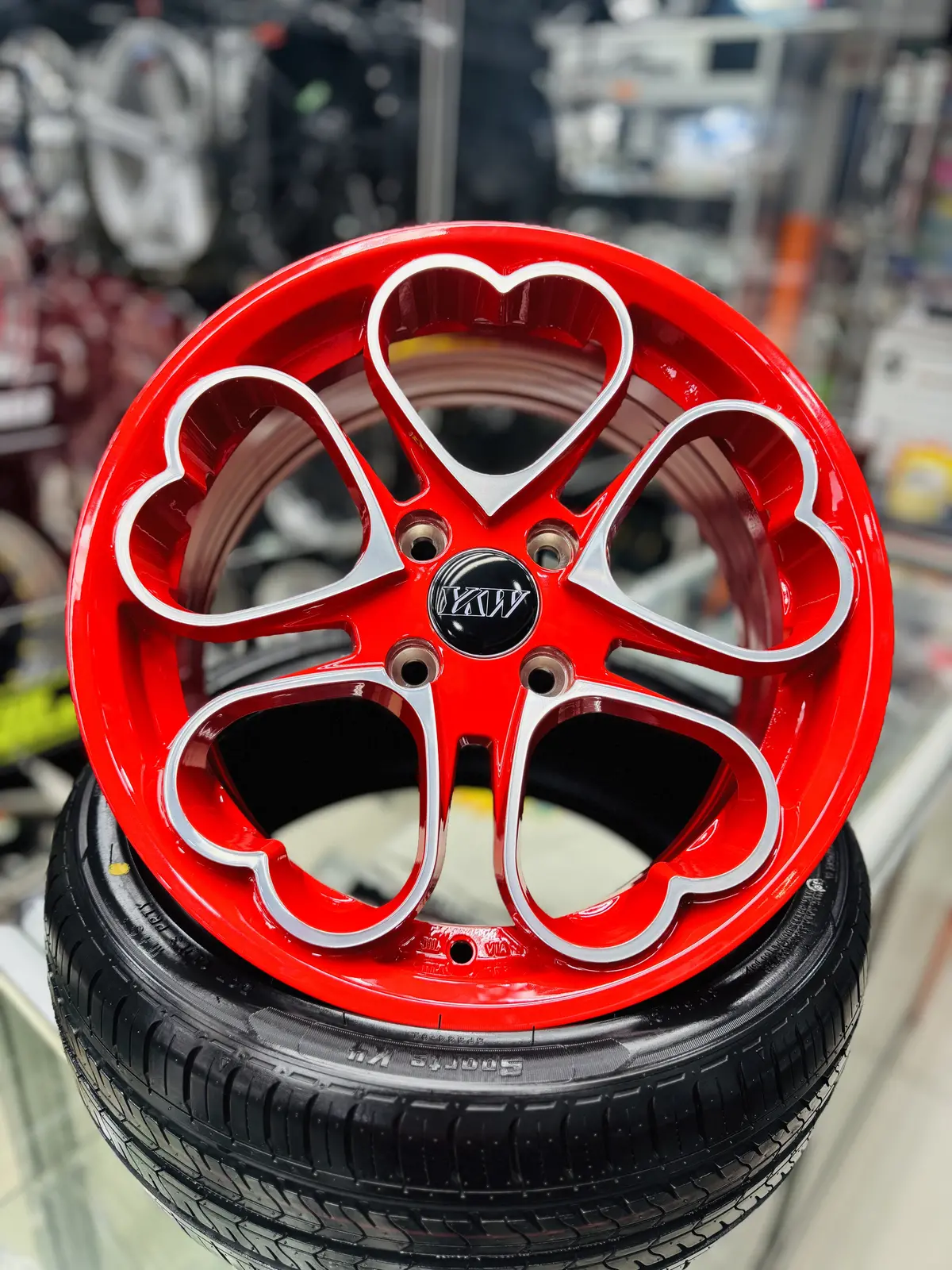 15” As- Hearts 6.5J 4/100 Wheels 1