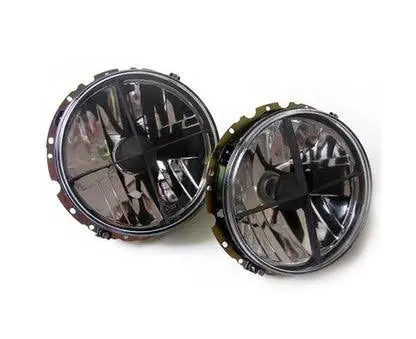 Vw Mk1 Golf Outer Smoked Cross  Headlights 1