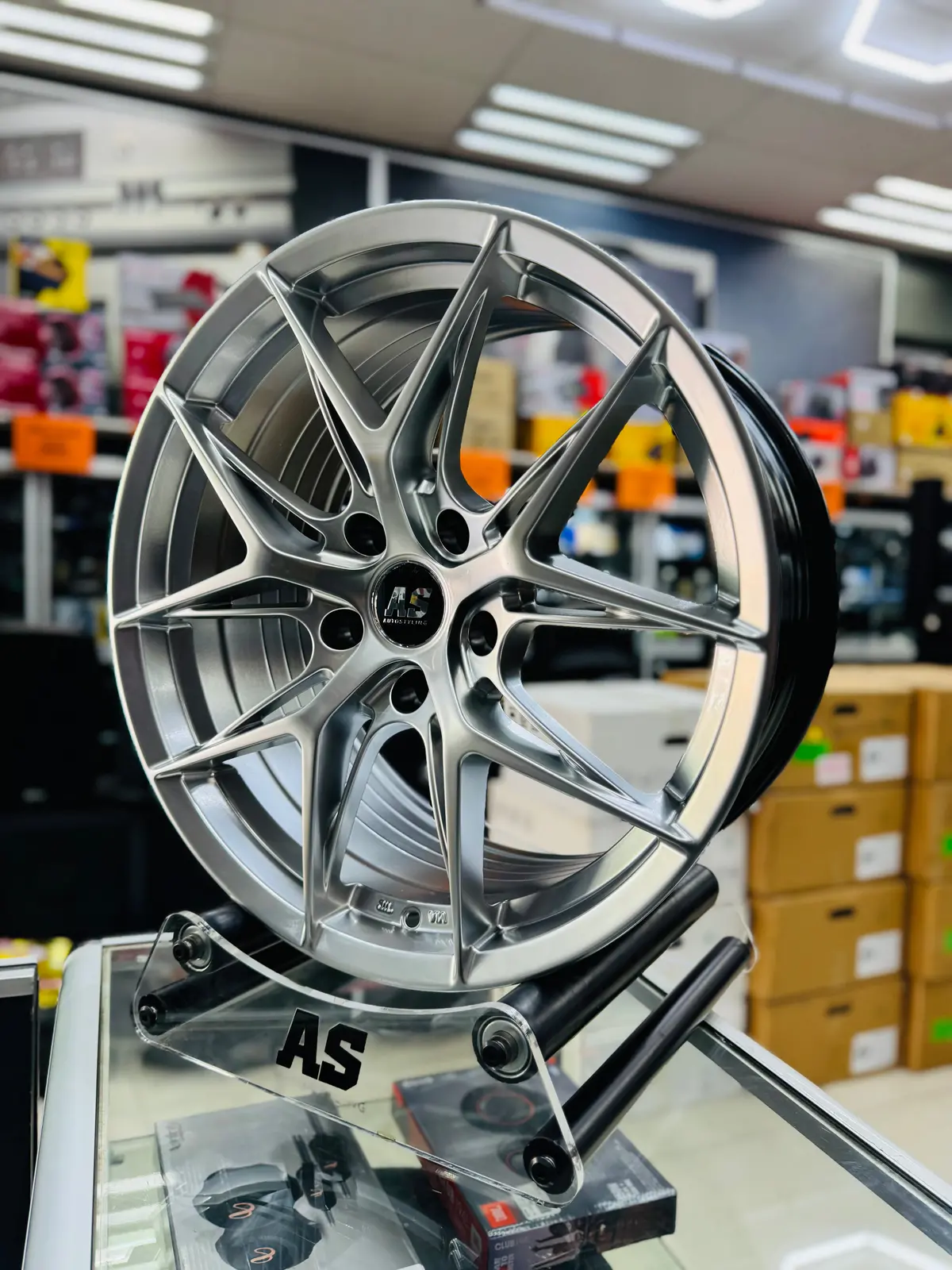 18” As-Gt400 5X120 Silver Bmw Fit 1