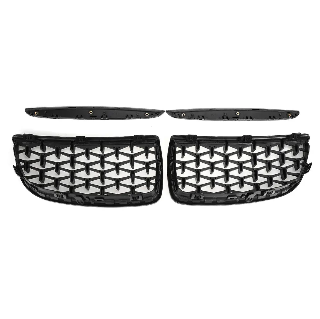 Million Star Kidney Grills Suitable For Bmw E90 05-08 Gloss Blac 2