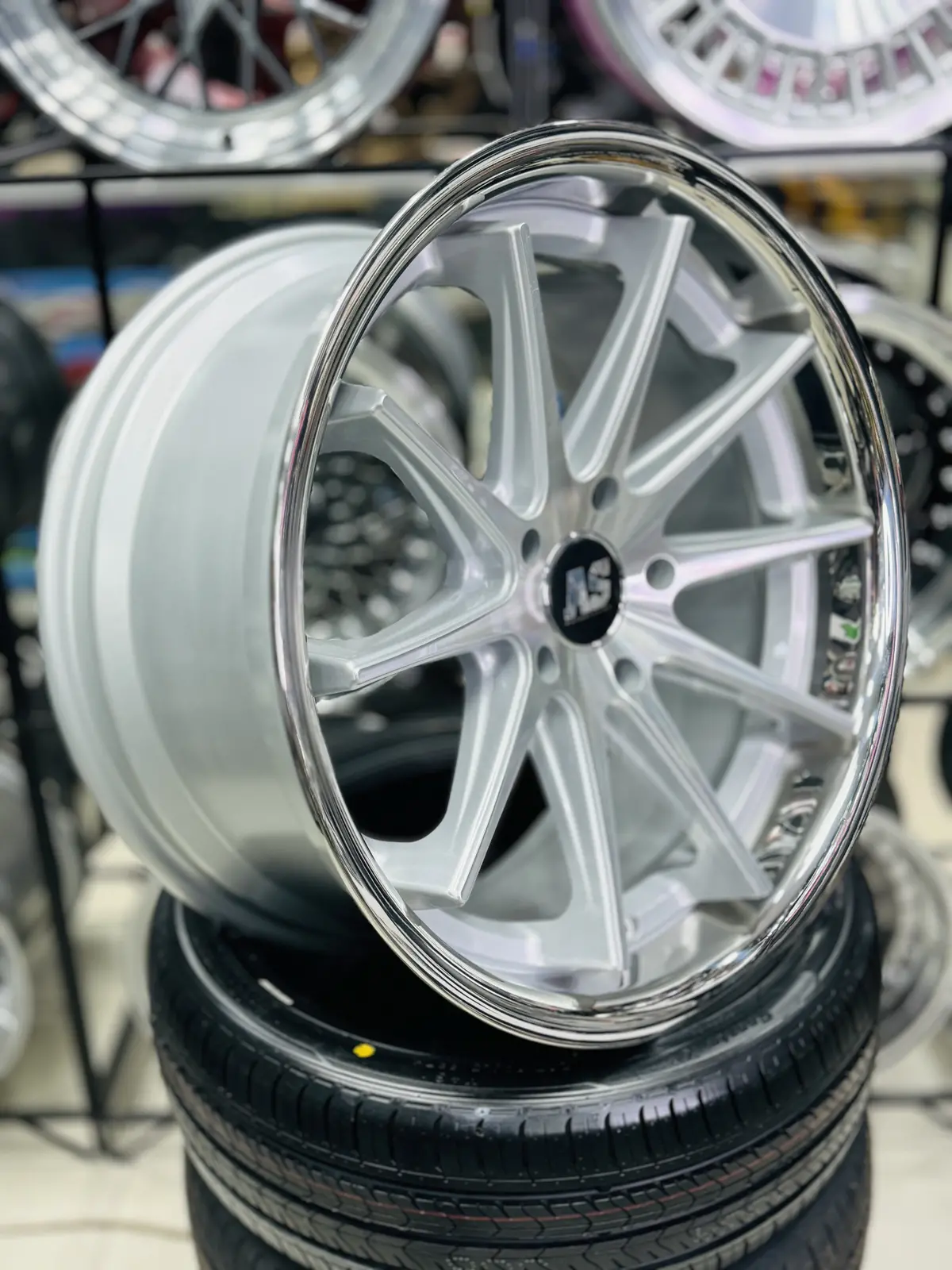 19” As-Geno 5X112 Silver 1