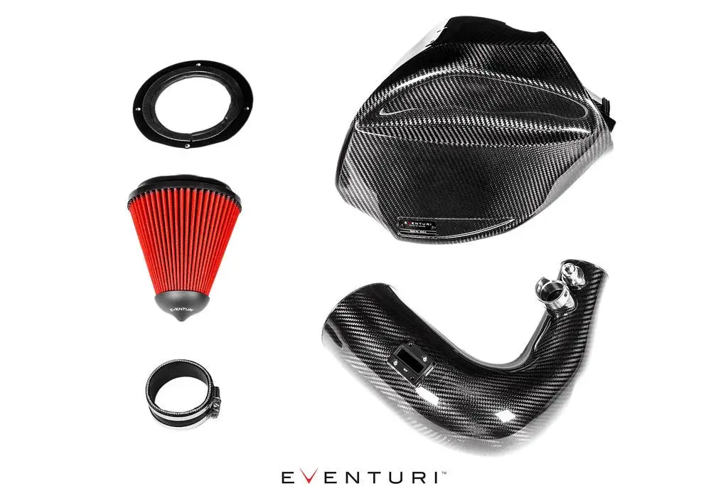 Eventuri Bmw G20 3-Series B48 Black Carbon Intake System - Pre November 2018 1