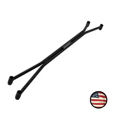 Rear Strut Tower Brace - '24 Impreza - Wrinkle Black 2