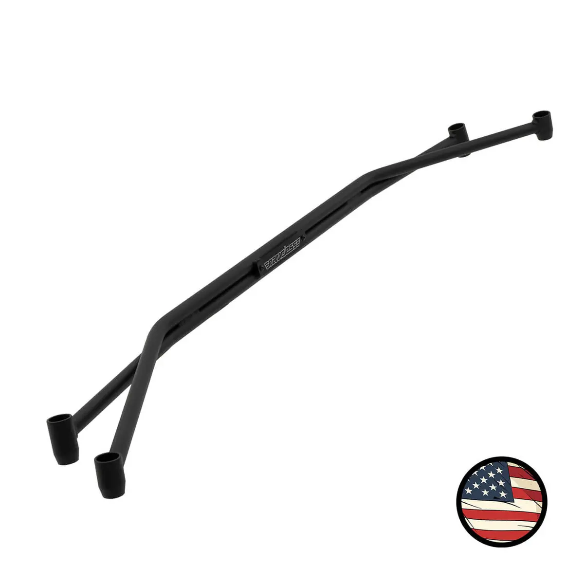 Front Strut Tower Brace - 2015-2019 Subaru Legacy - Wrinkle Black 1