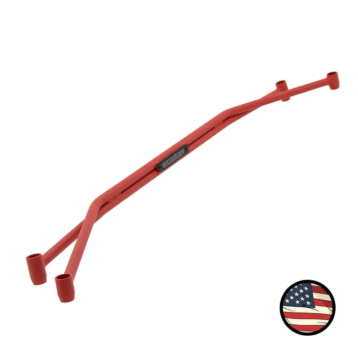 Front Strut Tower Brace - 2002-2007 Subaru Wrx/Sti (Gd) - Wrinkle Red 1