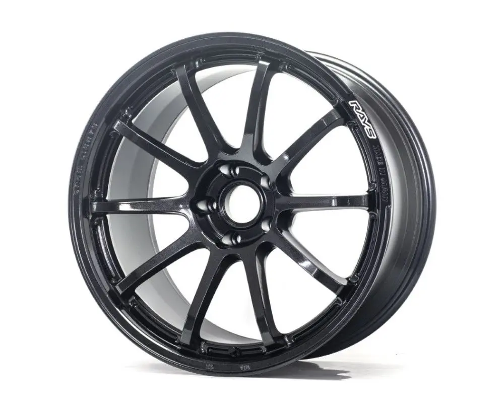 Gram Lights 57Nr 18X9.5 +38 5-114.3 Glass Black Wheel 1