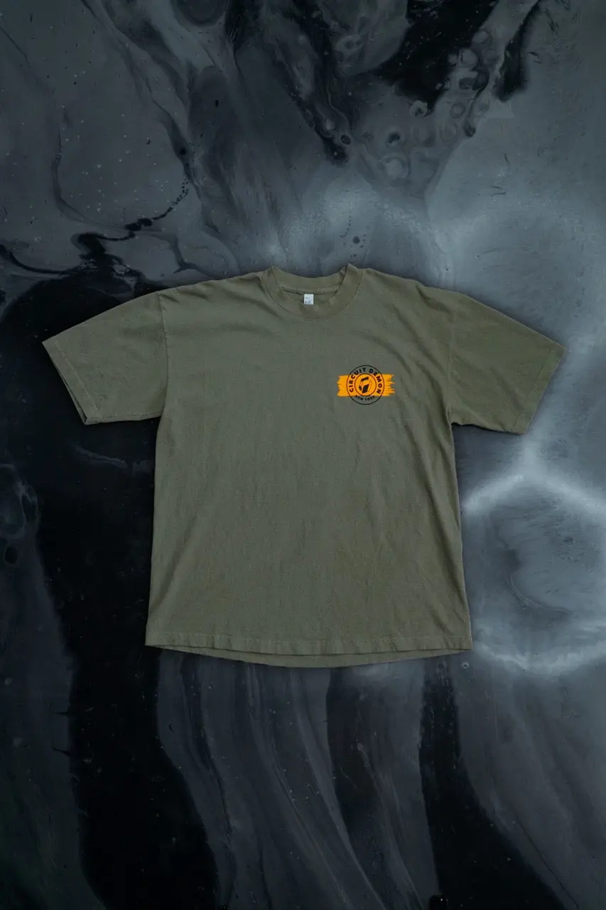 No Laws Tee /// Army Green 1