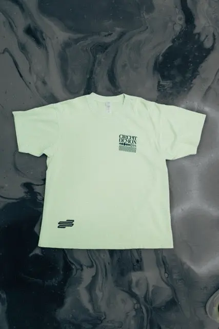 Summer 24 Tee /// Pistachio 1