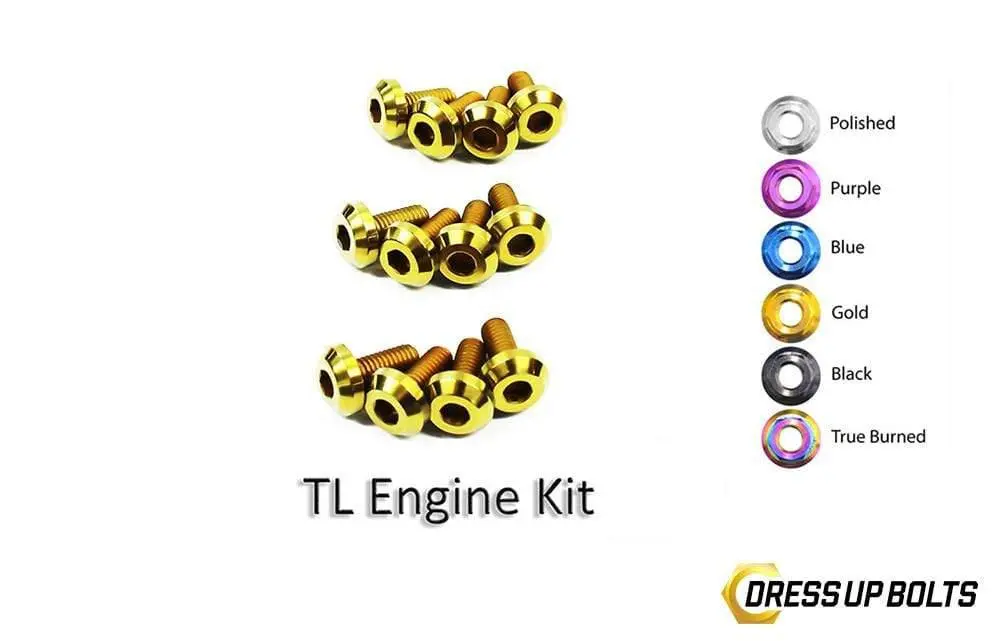 Dress Up Bolts Titanium Hardware Engine Kit - J32a3 Engine 1