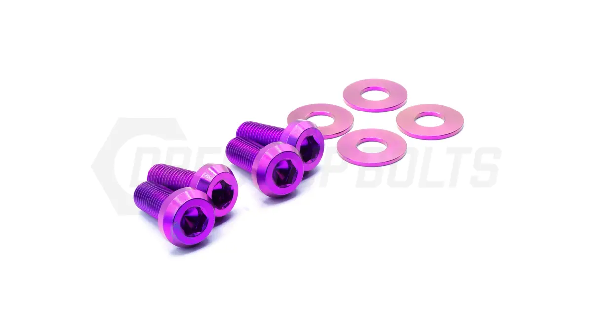 Dress Up Bolts Titanium Hardware Seat Kit - Honda Civic Si (2016-2021) 1