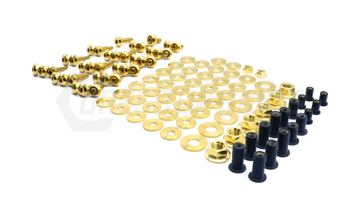 Dress Up Bolts Stage 3 Titanium Hardware Engine Bay Kit - Honda Civic Si (2016-2021) 3