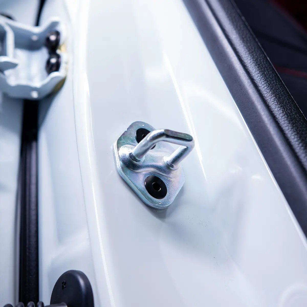 Dress Up Bolts Titanium Hardware Door Kit - Honda Civic Si (2022+) 4