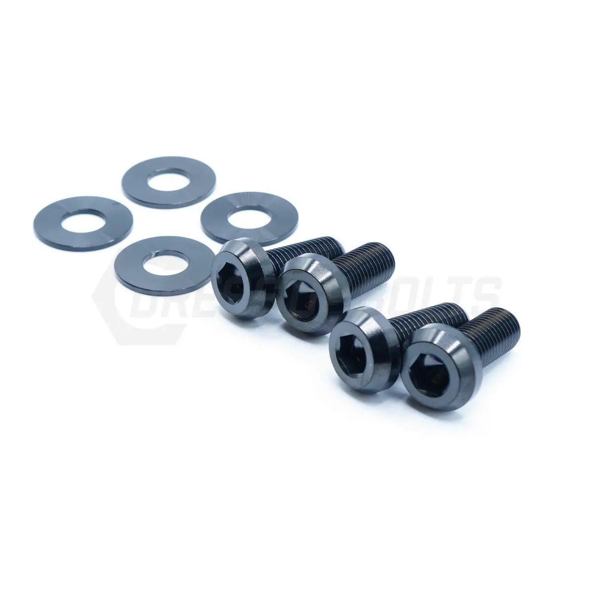 Dress Up Bolts Titanium Hardware Seat Kit - Honda Civic Si (2022+) 1