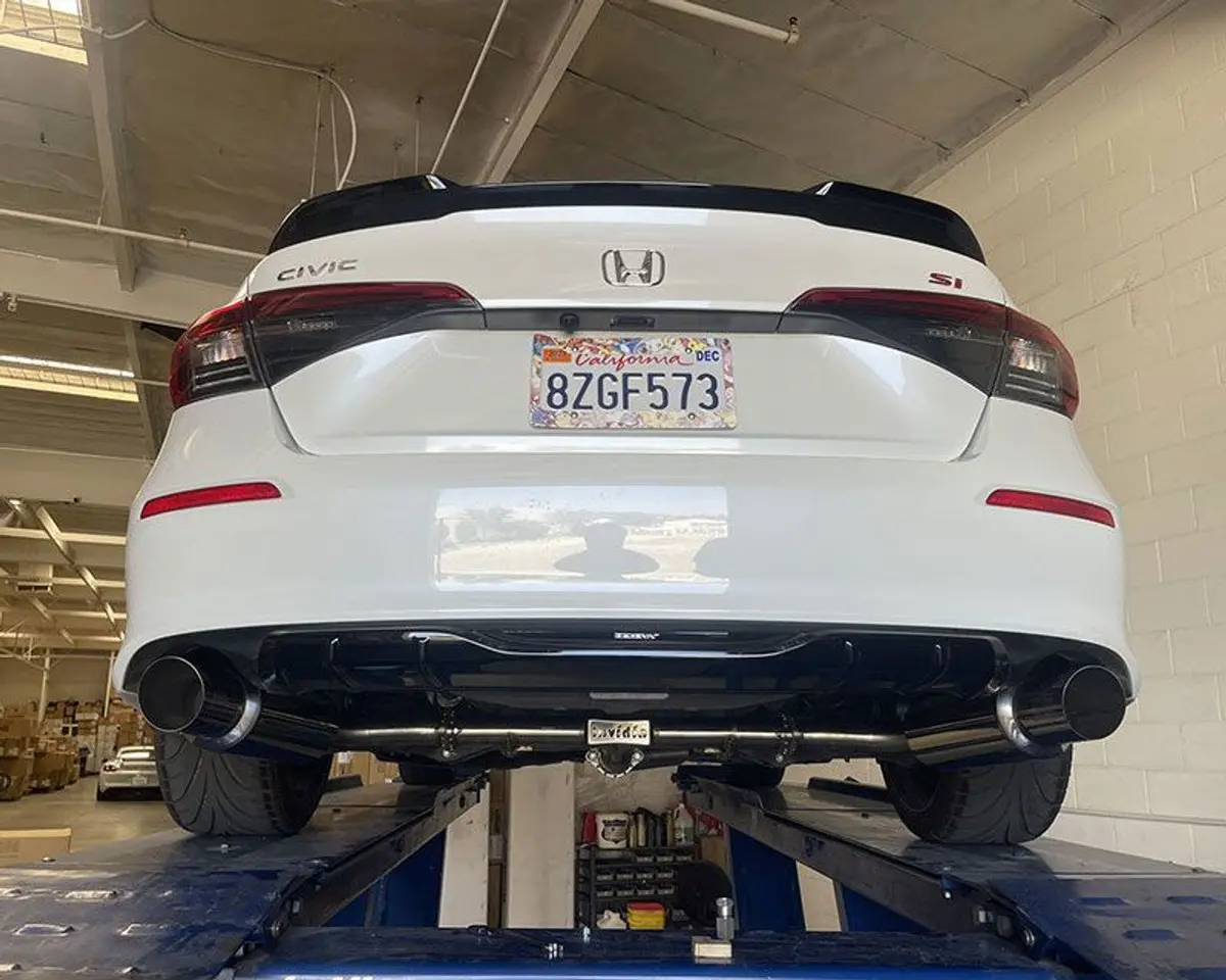 Invidia 2022+ Honda Civic Si (1.5T) 70Mm N1 Cat Back Exhaust - Ss Tips 1