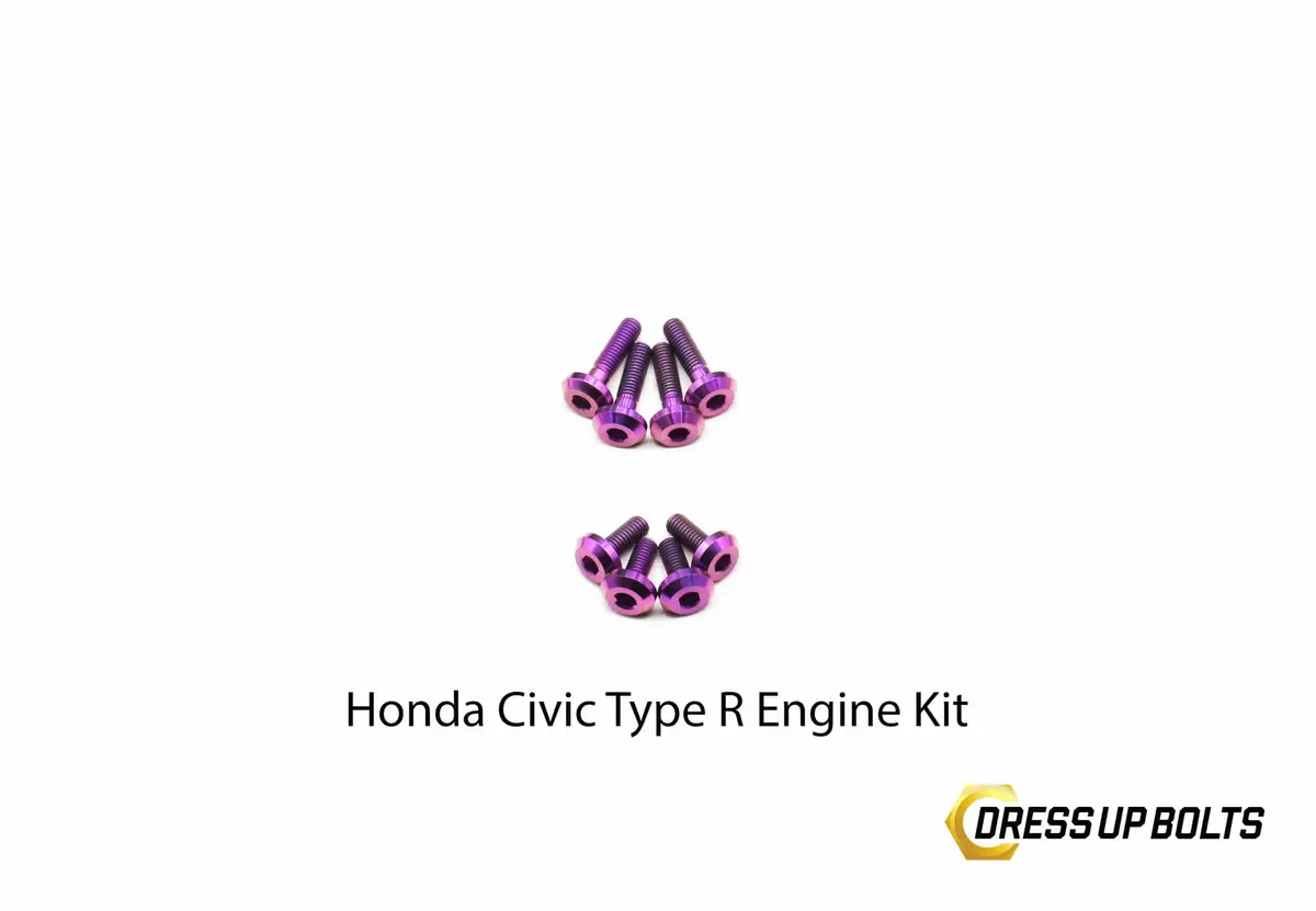 Dress Up Bolts Titanium Hardware Engine Kit - K20c1 6