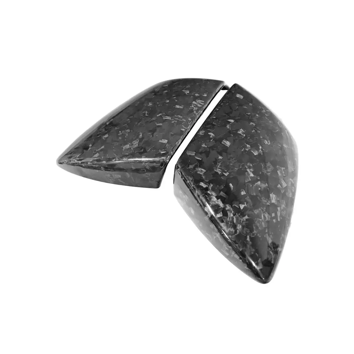 Carbon Fiber Forged Mirror Caps Gloss Finish- Lamborghini Huracan 1