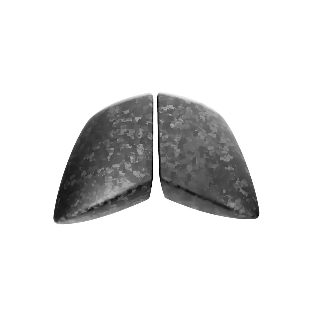 Carbon Fiber Matte Forged Mirror Caps - Lamborghini Huracan 2