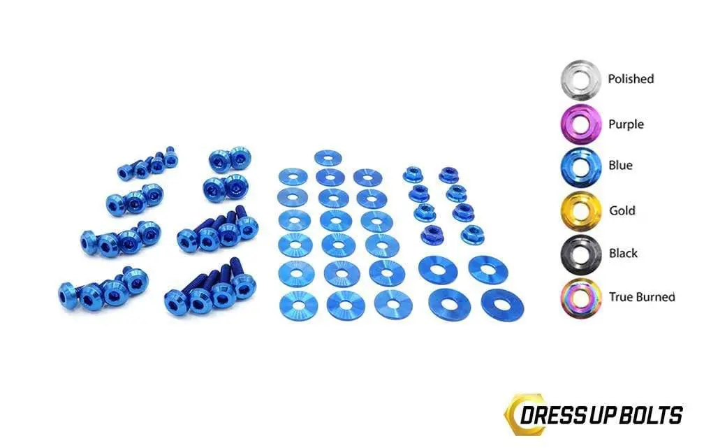 Dress Up Bolts Titanium Hardware Engine Bay Kit - Hyundai Veloster (2019-2022) 1