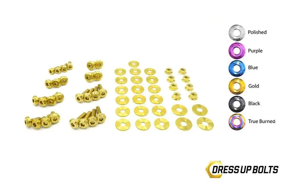 Dress Up Bolts Titanium Hardware Engine Bay Kit - Hyundai Veloster (2019-2022) 4