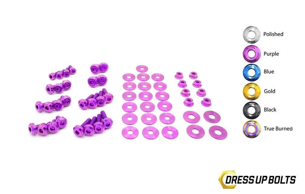 Dress Up Bolts Titanium Hardware Engine Bay Kit - Hyundai Veloster (2019-2022) 6