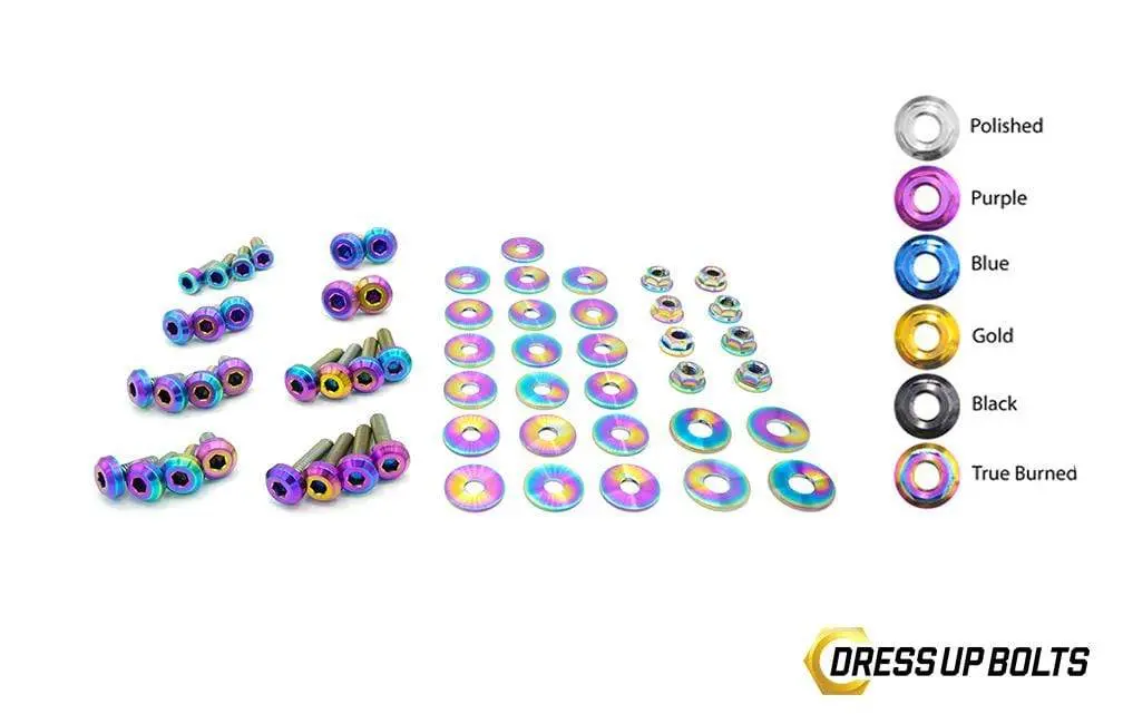 Dress Up Bolts Titanium Hardware Engine Bay Kit - Hyundai Veloster (2019-2022) 3