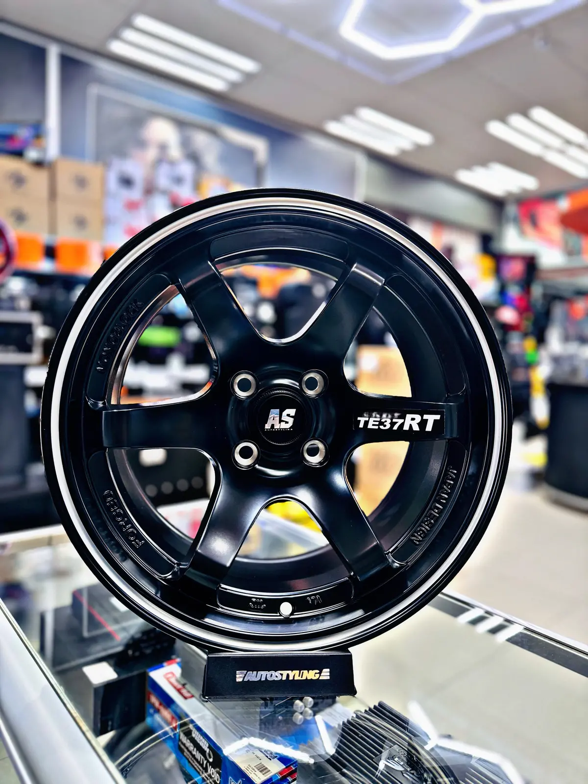 15” As-37 Matt Black Wheels 1
