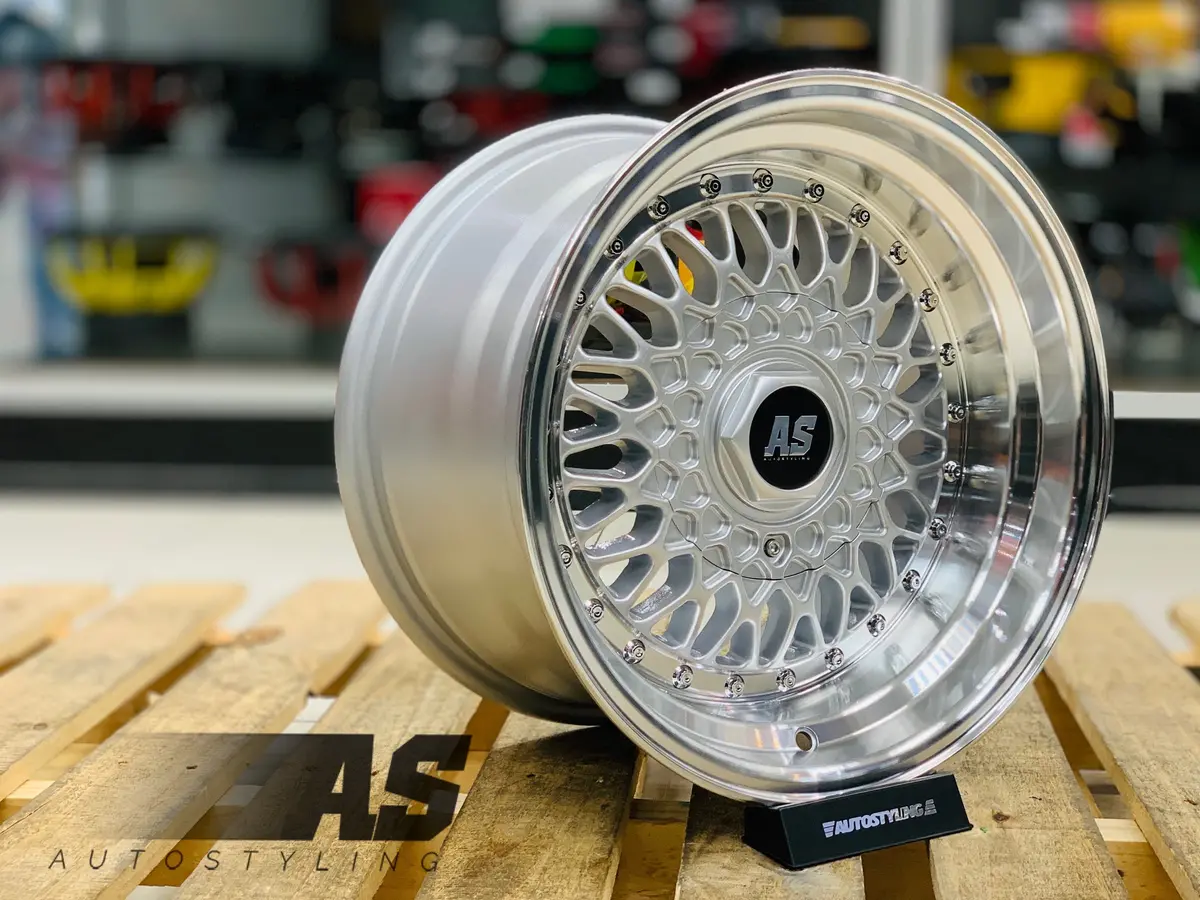 15” As-Mesh 4/100 4/108 Silver 1