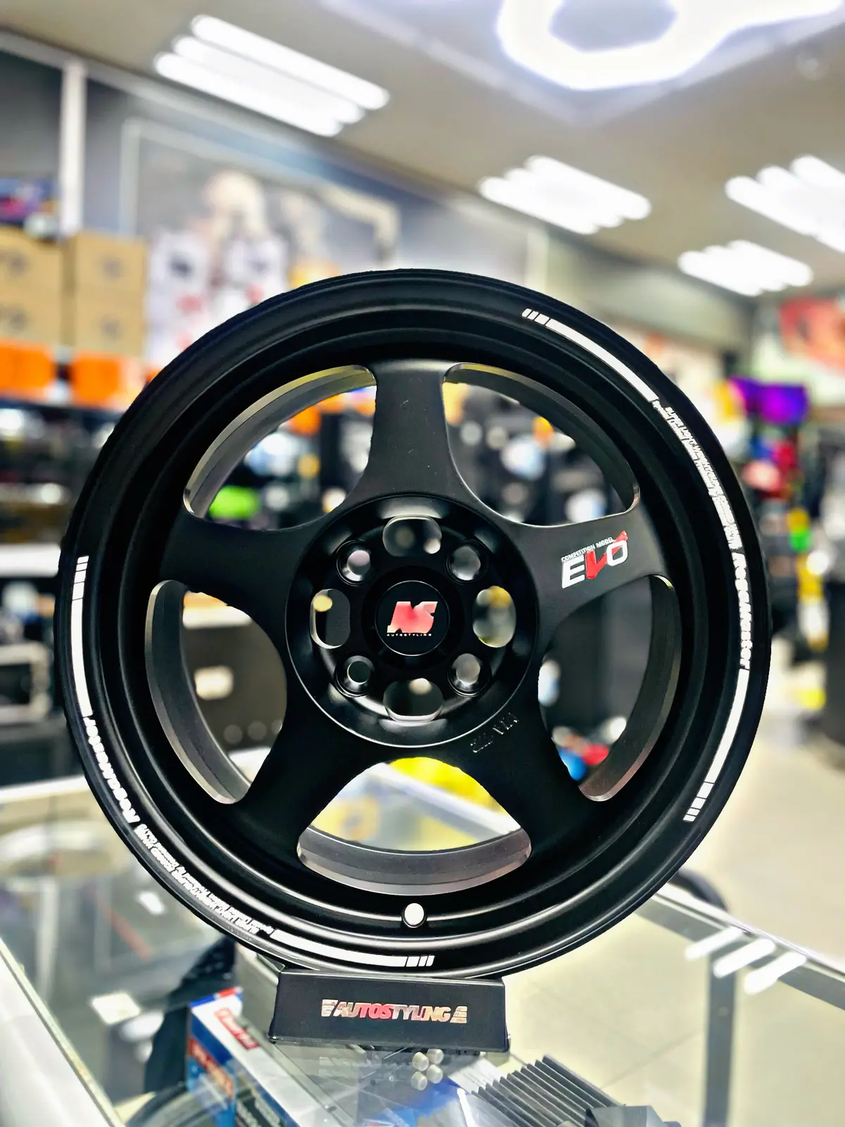 15” As- Spoons Black 7J 1