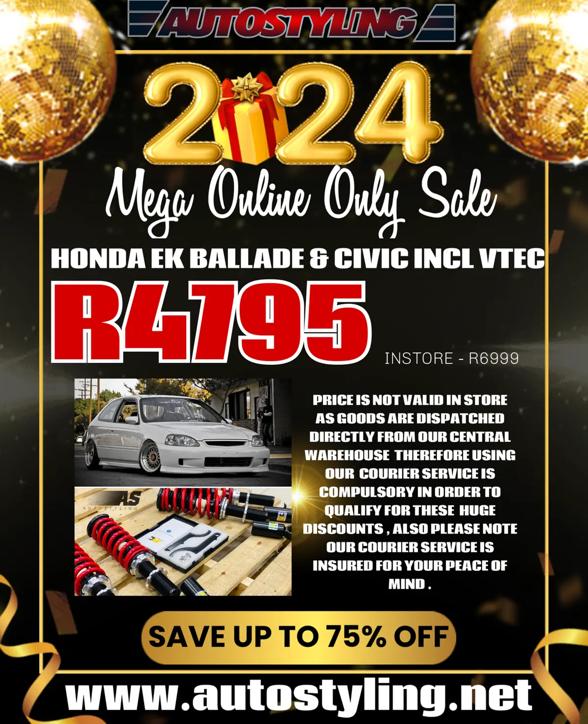 Arc Coilovers Honda Ek 2