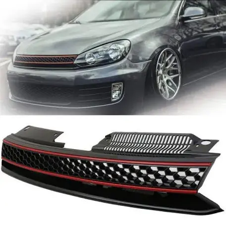 Vw Golf 6 Debadge Grill Gti Style Gloss Black 1