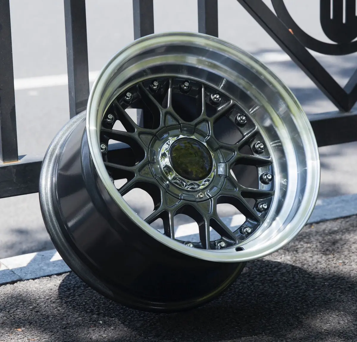 15'' As- Rc2 Gunmetal   4/100 4/114 Wheels 1