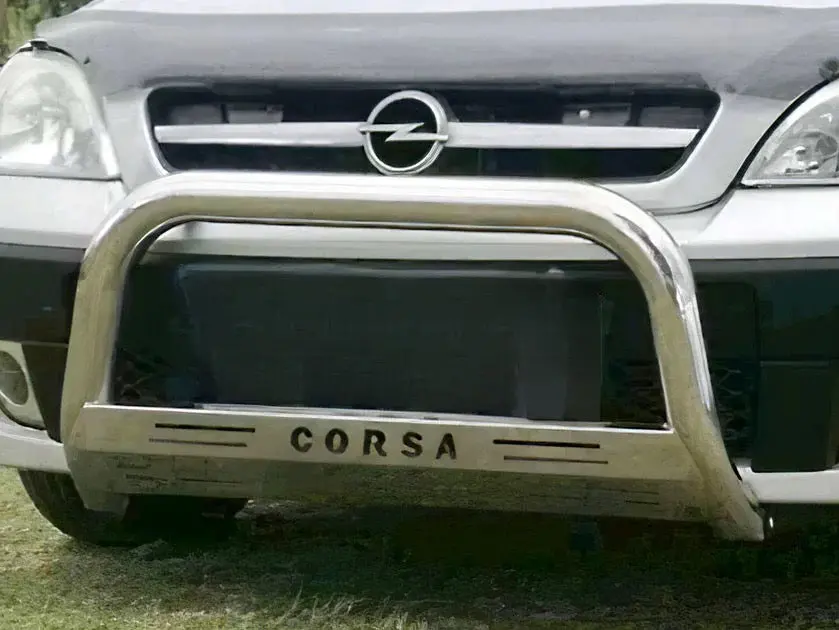 Opel Corsa Gama 2006-2011 Nudge Bar Chrome 2